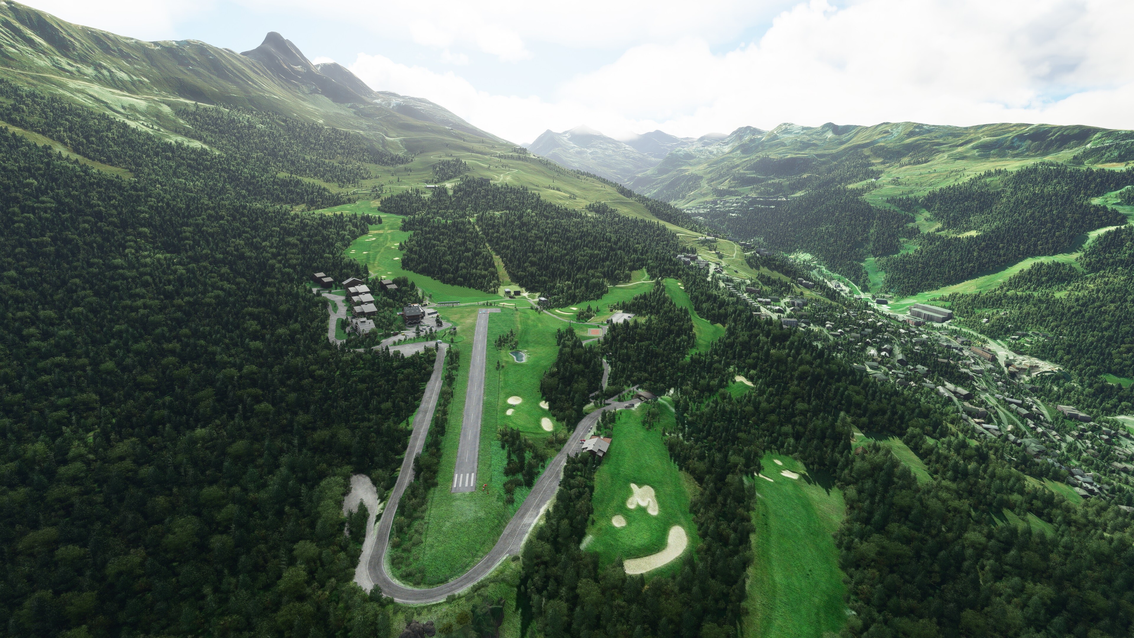 LFKX Meribel Airport - Microsoft Flight Simulator