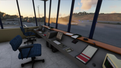LGIK Ikaria National Airport - Microsoft Flight Simulator screenshot