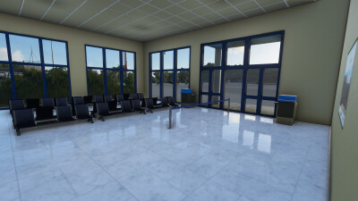 LGIK Ikaria National Airport - Microsoft Flight Simulator screenshot