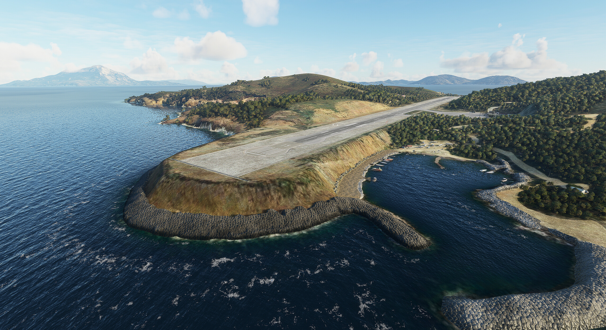 LGIK Ikaria National Airport - Microsoft Flight Simulator