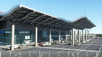 UKOO Odesa International Airport - Microsoft Flight Simulator screenshot