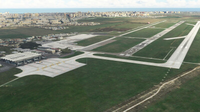 UKOO Odesa International Airport - Microsoft Flight Simulator screenshot