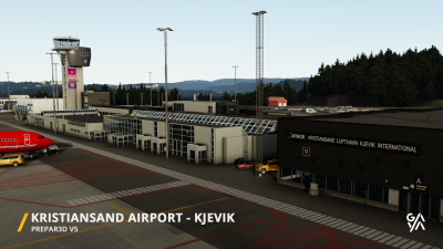 ENCN Kristiansand Airport screenshot