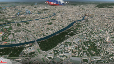 Landmarks Moscow City - X-Plane 11 screenshot