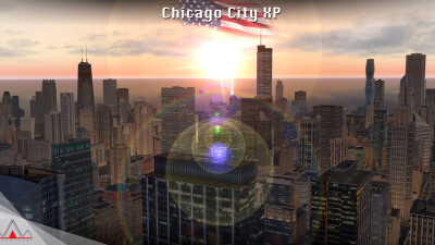 Landmarks Chicago City - X-Plane 11 screenshot