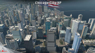 Landmarks Chicago City - X-Plane 11 screenshot