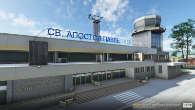 LWOH Ohrid St Paul the Apostle Airport - Microsoft Flight Simulator screenshot