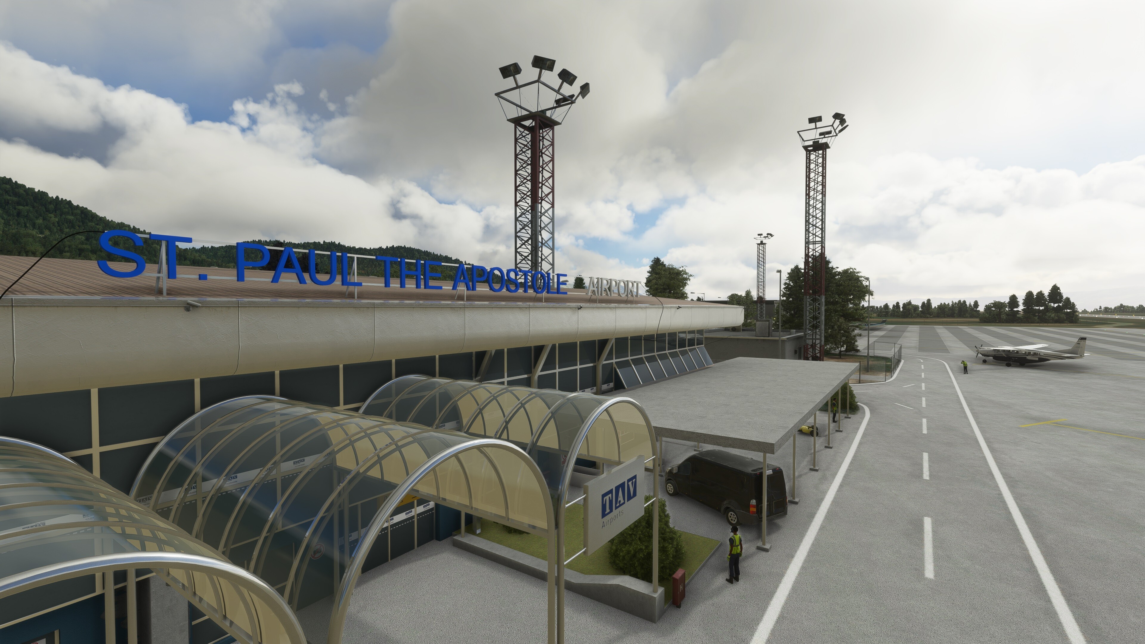 LWOH Ohrid St Paul the Apostle Airport - Microsoft Flight Simulator