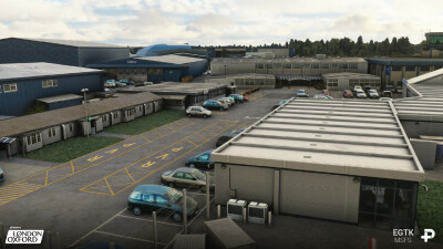 EGTK London Oxford Airport - Microsoft Flight Simulator screenshot