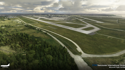CYVR Vancouver International Airport - Microsoft Flight Simulator screenshot