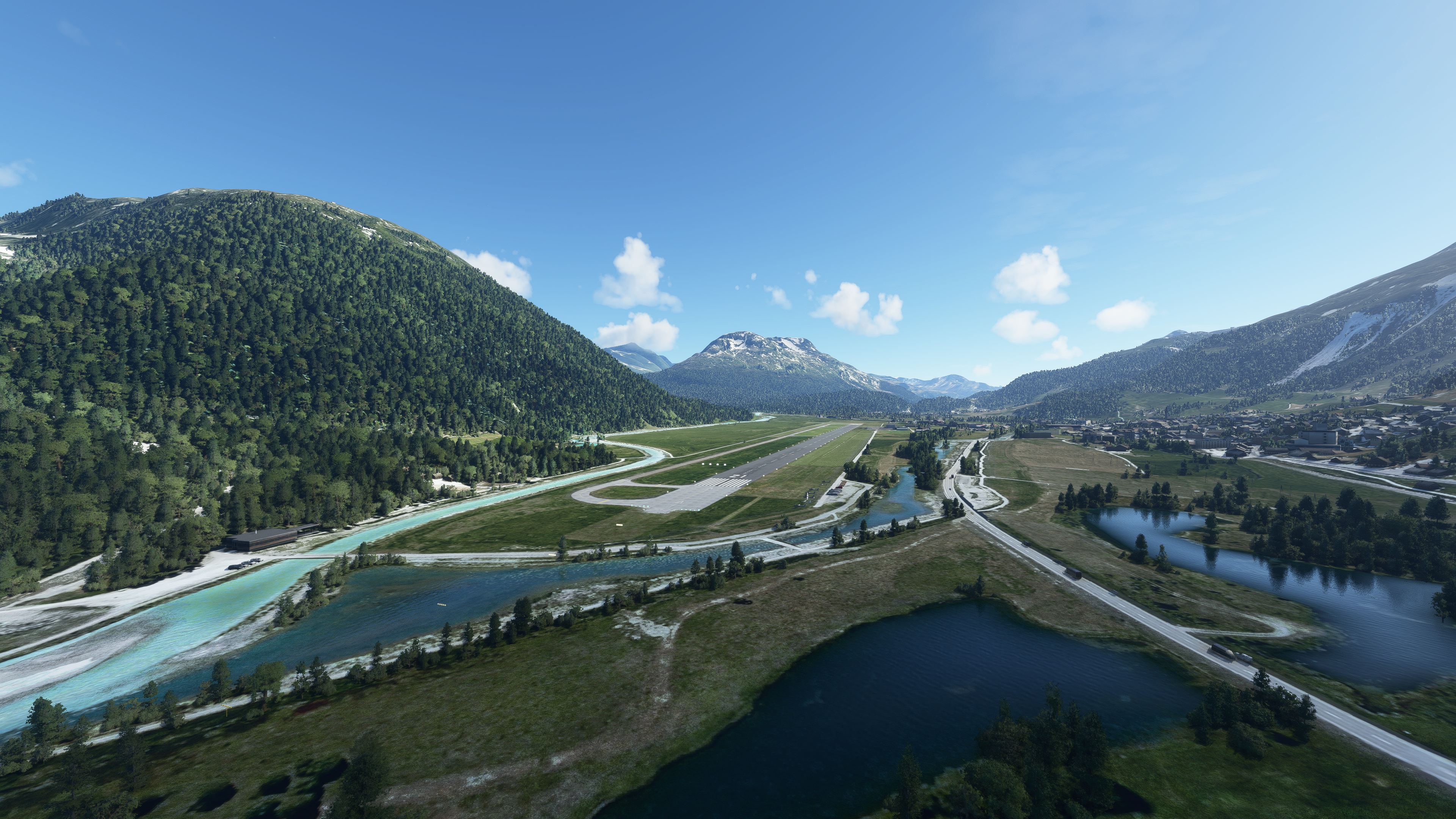 LSZS Samedan Airport - Microsoft Flight Simulator