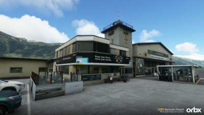LSZS Samedan Airport - Microsoft Flight Simulator screenshot