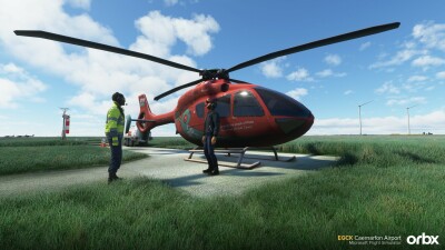 EGCK Caernarfon Airport - Microsoft Flight Simulator screenshot
