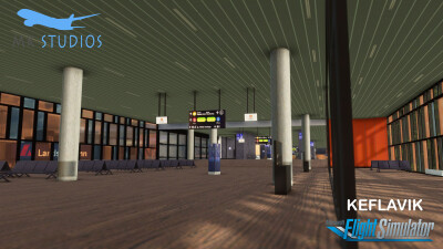 BIKF Keflavik Airport - Microsoft Flight Simulator screenshot