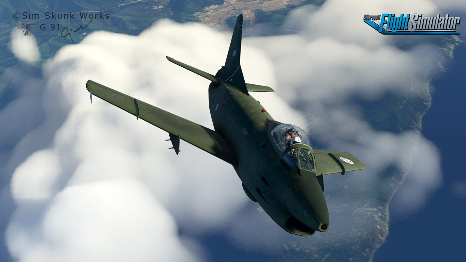 G91 Fiat Aeritalia - Microsoft Flight Simulator