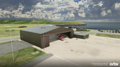 EGPB Sumburgh Airport - Microsoft Flight Simulator screenshot