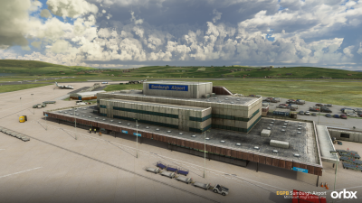 EGPB Sumburgh Airport - Microsoft Flight Simulator screenshot