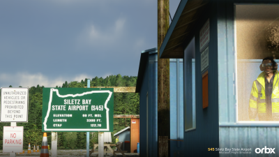 S45 Siletz Bay State Airport - Microsoft Flight Simulator screenshot