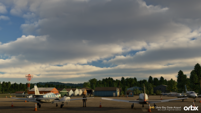 S45 Siletz Bay State Airport - Microsoft Flight Simulator screenshot