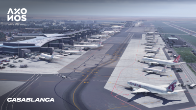 GMMN Casablanca Mohammed V International Airport - X-Plane 11 screenshot