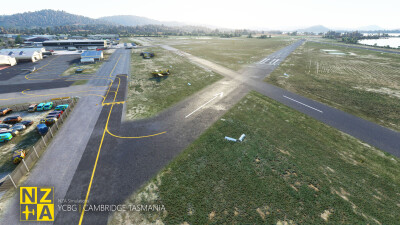 YCBG Cambridge Aerodrome - Microsoft Flight Simulator screenshot