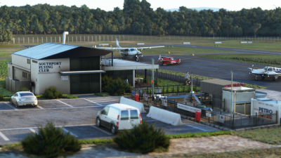 YSPT Southport Airport - Microsoft Flight Simulator screenshot