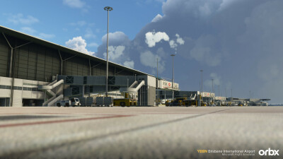 YBBN Brisbane International Airport - Microsoft Flight Simulator screenshot