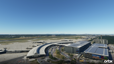 YBBN Brisbane International Airport - Microsoft Flight Simulator screenshot