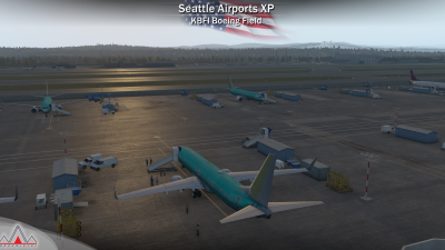Drzewiecki Design Seattle Airports - X-Plane 11 screenshot