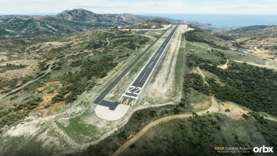 KAVX Catalina Airport - Microsoft Flight Simulator screenshot