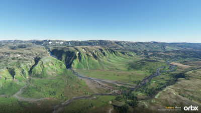 Iceland Mesh - Microsoft Flight Simulator screenshot