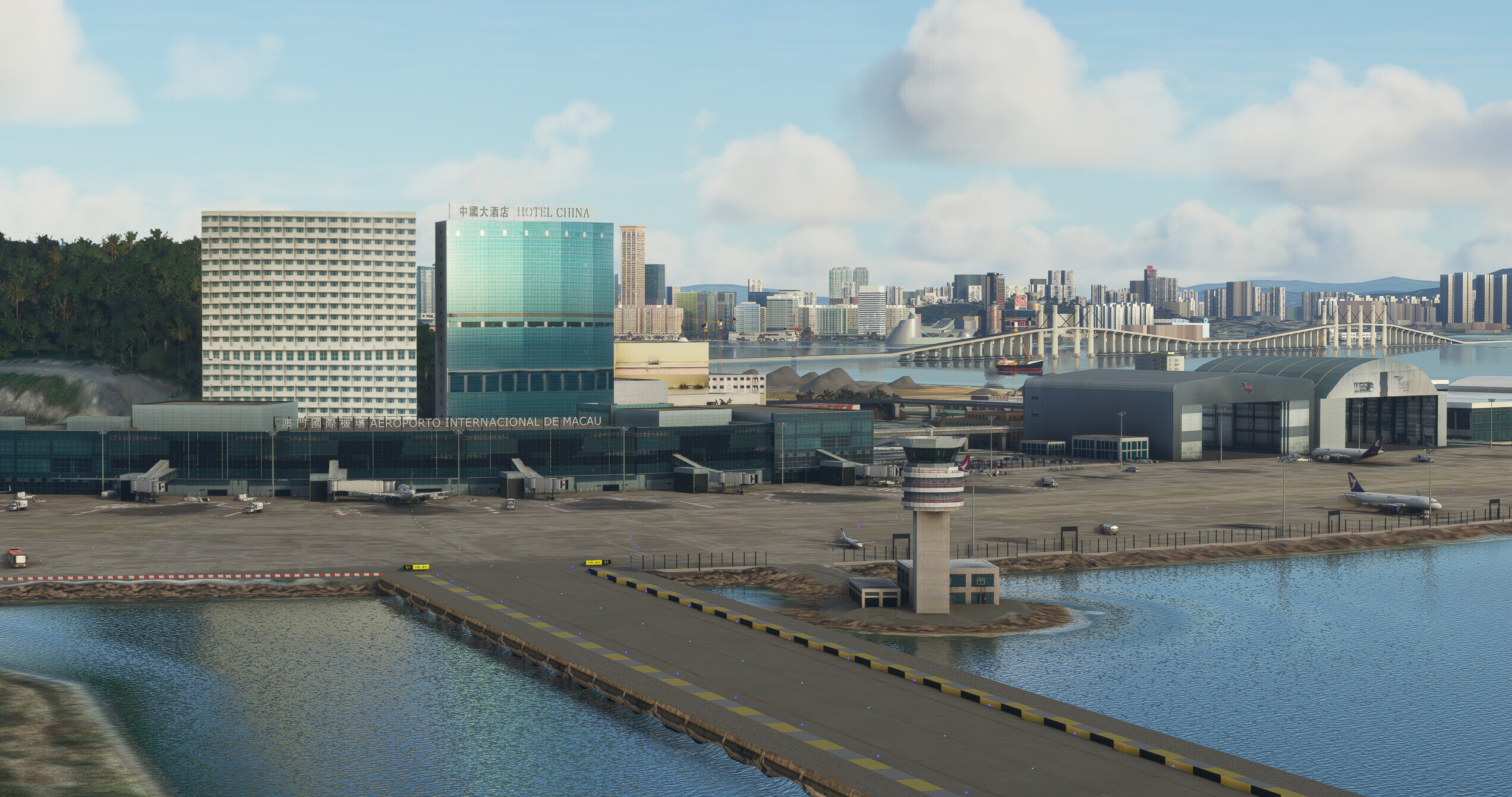 SamScene3D Macau - Microsoft Flight Simulator
