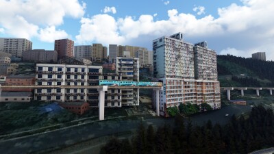 ZUCK Chongqing Magic City & Airport - Microsoft Flight Simulator screenshot