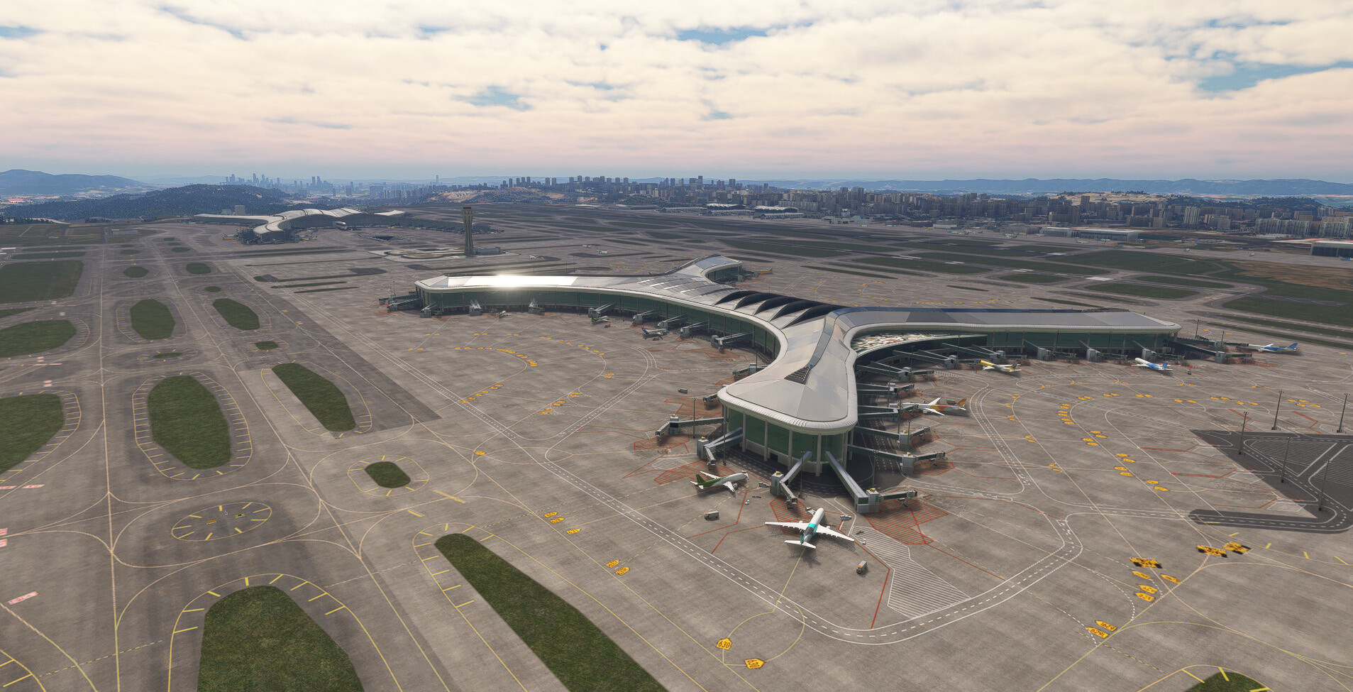 ZUCK Chongqing Magic City &amp; Airport - Microsoft Flight Simulator