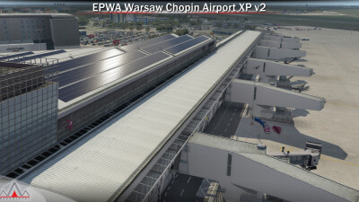 EPWA Warsaw Chopin Airport - X-Plane 11 screenshot