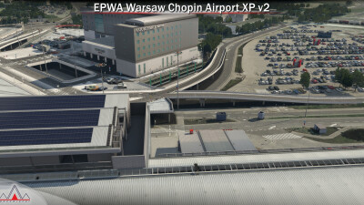 EPWA Warsaw Chopin Airport - X-Plane 11 screenshot