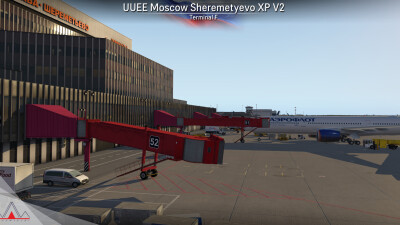 UUEE Moscow Sheremetyevo Airport - X-Plane 11 screenshot