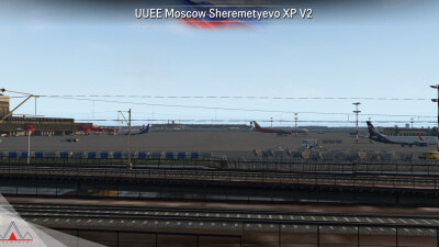 UUEE Moscow Sheremetyevo Airport - X-Plane 11 screenshot