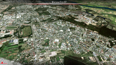 Landmarks Warsaw City - X-Plane 11 screenshot