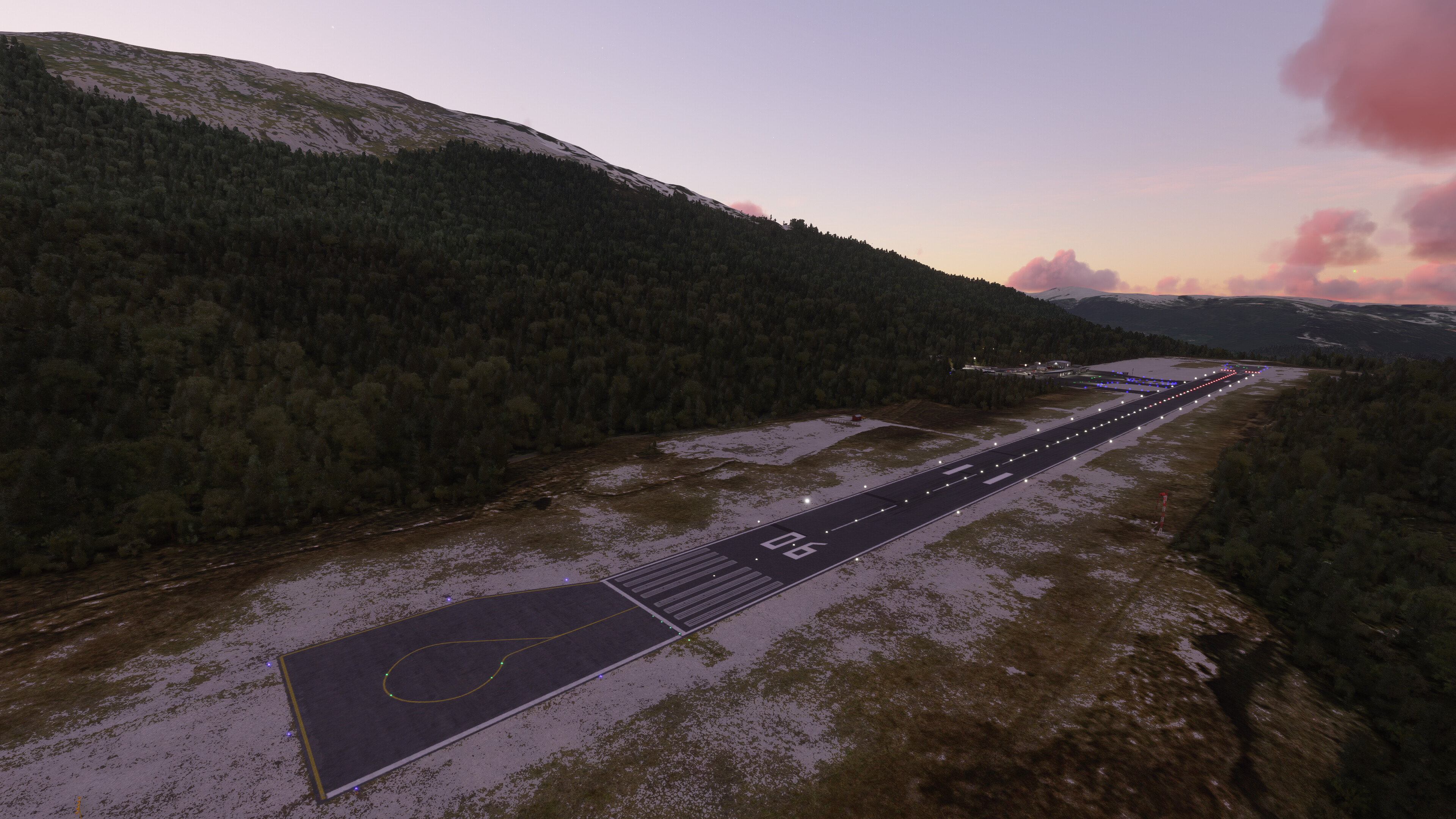ENSG Sogndal Haukåsen Airport - Microsoft Flight Simulator