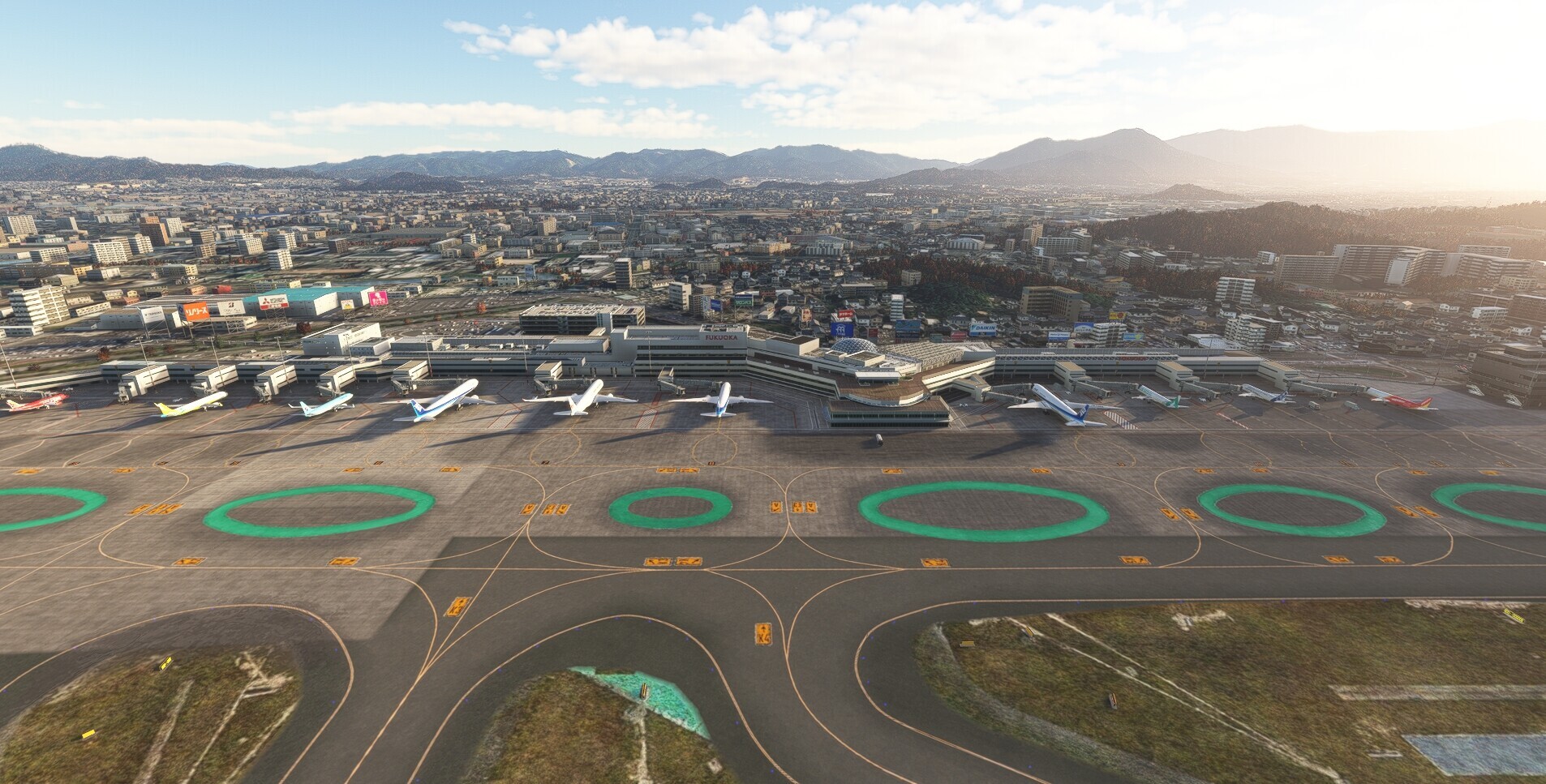 SamScene3D Japan Fukuoka Wow V2 - Microsoft Flight Simulator