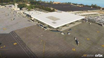 LDSP Split Airport - Microsoft Flight Simulator screenshot