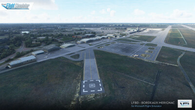 LFBD Bordeaux Merignac - Microsoft Flight Simulator screenshot