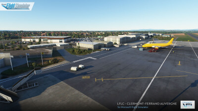 LFLC Clermont-Ferrand Auvergne - Microsoft Flight Simulator screenshot