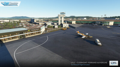 LFLC Clermont-Ferrand Auvergne - Microsoft Flight Simulator screenshot