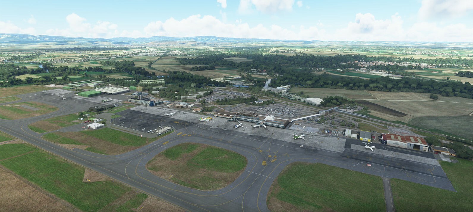 LFST Strasbourg Entzheim Airport - Microsoft Flight Simulator
