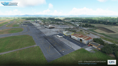 LFST Strasbourg Entzheim - Microsoft Flight Simulator screenshot