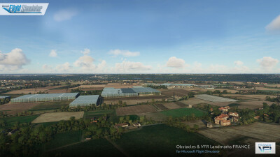France VFR Obstacles & VFR Landmarks - Microsoft Flight Simulator screenshot