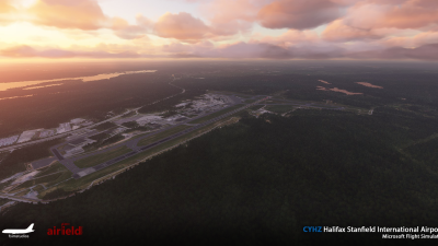 CYHZ Halifax Stanfield International Airport - Microsoft Flight Simulator screenshot