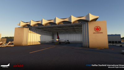 CYHZ Halifax Stanfield International Airport - Microsoft Flight Simulator screenshot